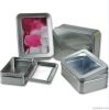 rectangular tin cans w...