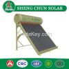 Non Pressure Vacuum Tube Solar Water Heater