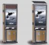 outdoor recycling bin,...