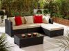 Rattan sofa set