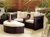 Rattan sofa set