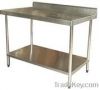 Kitchen equipment stainless steel work bench