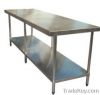 Kitchen equipment stainless steel work bench