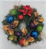 poinsettia wreath