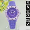 2013 new arrival colourful silicon watch, 3ATM waterproof silicone