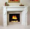 EUROPEAN STYLE NATRUAL MARBLE FIREPLACE