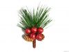 Factory outlets Christmas gift box decorated pine needle / pinecone he