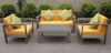 Aluminum sofa set for outdoor use