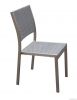 Outdoor dining chair-aluminum and PE rattan chair