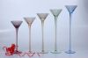 Set of 5 glass candle ...