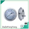 Black steel case hand vacuum pump pressure gauge