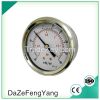 Back or bottom mount liquid oil filled pressure gauge