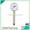 Lower mount with high quality steam boiler pressure gauge