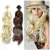 HOT SALE long curly clip in human hair extension