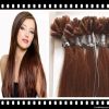 100% human hair cheap pre-bonded hair extensions