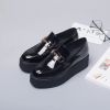 women fashion shoes leather shoes