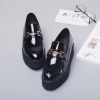 women fashion shoes leather shoes