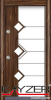 Steel Door - Luxury Laminox Bicoloured Panel