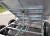 Tandem tipping trailer heavy duty trailer DZ5