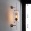 Hotel Project gold Modern Glass Wall Sconces Light, Wall Lamp for Lobby, Bathroom, Corridor