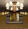 Modern Iron crystal chandelier-crystal pendant lamp-project light