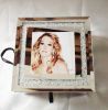 Glass jewelry box with...