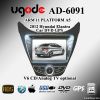 ARM 11 A5 2012 new of Hyundai Elantra DVD GPS player