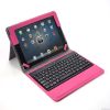 Detachable Bluetooth keyboard case for ipad Rose