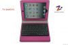 Detachable Bluetooth keyboard case for ipad Rose