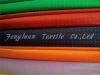 knitting chiffon fabric rubber patch plain dyed 100%polyester