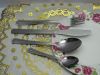 Cheap Stainless Steel Flatware Set 6/12 pcs set with cardboard