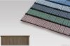 stone chip coated metal roofing tiles