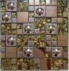 Gold Metal Mix Glass M...