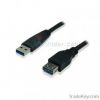 Black USB3.0 AM to AF ...