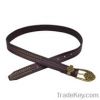 100% Leather Casual Jean Belt