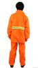 high quality yellow pvc roadways rainsuit for sanitation workers