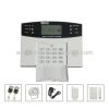 LCD display voice guide home security GSM alarm 8wired 99wireless defe