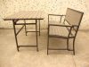 aluminum  folding chair and table