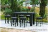 Outdoor bar set  furniture, bistro set . cheap outdoor furniture