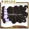 Pure Virgin Human Hair,100% Unprocessed Brazilian Virgin hair weaving