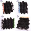 Unprocessed 100% malaysian curly hair in human hair extension