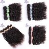 Unprocessed 100% malaysian curly hair in human hair extension