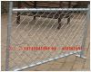 Galvanized chain link fence