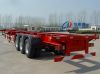 Competitive 45t 40 Feet Container Transport Semi Trailer (Skeleton Typ