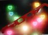 Heart shape fireworks ...