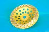 Turbo cup diamond grinding wheel for stone