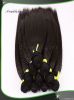 Wholesale indian remy hair natural color Yaki straight machine weft