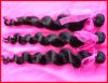 100% Unprocessed Grade AAAAA Malaysian Virgin Human Hair Weft Loose Wave Wave Natural Color