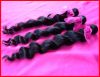 100% Unprocessed Grade AAAAA Malaysian Virgin Human Hair Weft Loose Wave Wave Natural Color