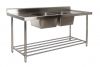 Commercial Kitchen Stainless steel work bench working bench for sale